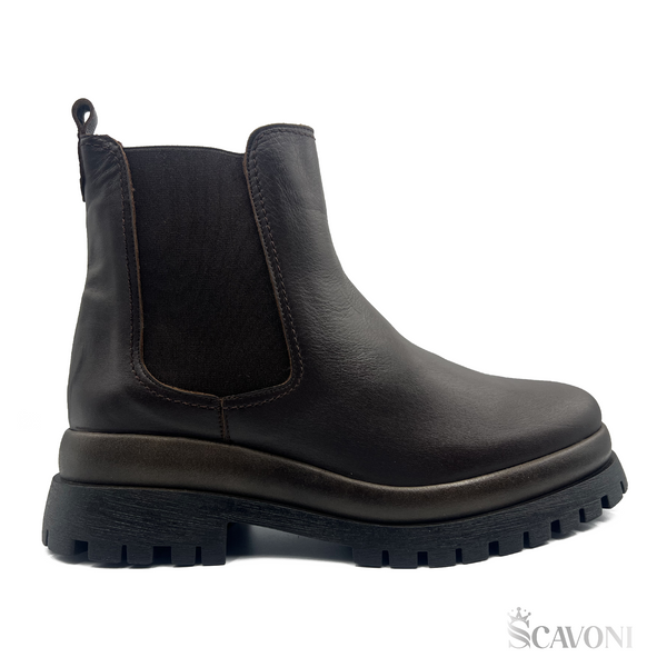 Chelsea boots Mirage en cuir marron