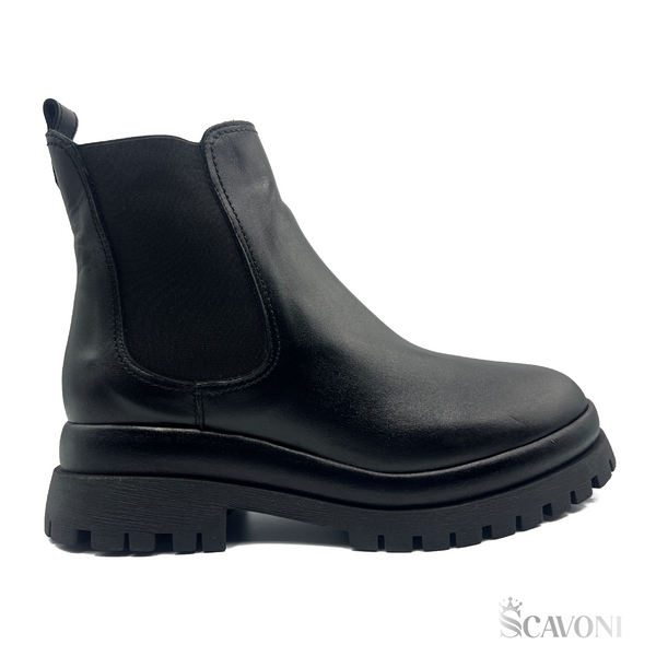 Chelsea boots Mirage en cuir noir