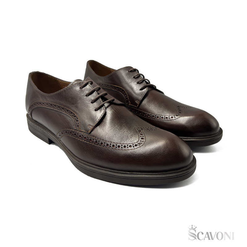 Réf 112 Chaussure en cuir Marron